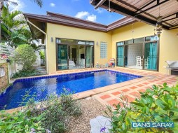 ขายบ้าน Pool Villa ฝั่งทะเลบางเสร่ พร้อมเฟอร์บิ้วอินส์ - 3 ห้องนอนบ้านสำหรับขายในบางเสร่, นาจอมเทียน
