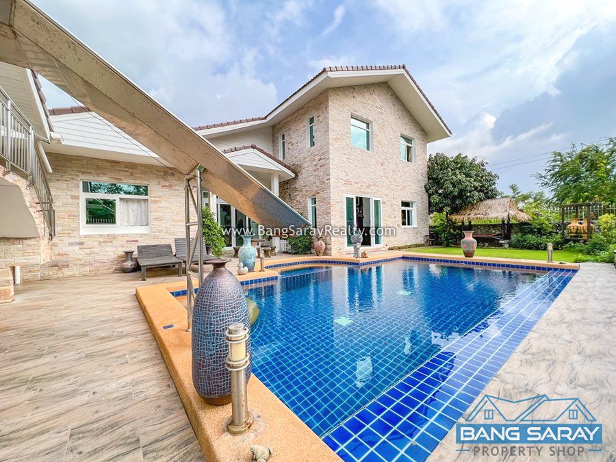 Pool Villa with 5 Bedrooms for Sale, Beachside บ้าน  สำหรับขาย