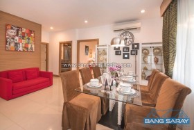 ขายบ้าน Pool Villas หลังมุม พร้อมเฟอร์ ใกล้ทะเล - 3 ห้องนอนบ้านสำหรับขายในบางเสร่, นาจอมเทียน