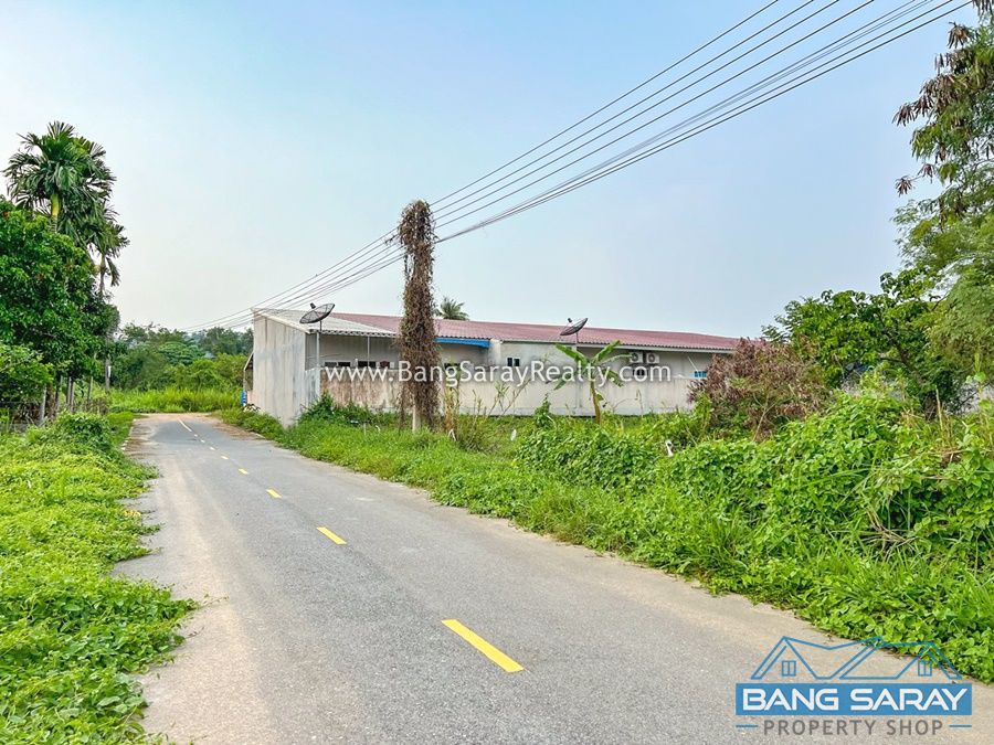 Land for Sale in Bang Saray Eastside (Soi Koonsuk Village) ที่ดิน  สำหรับขาย