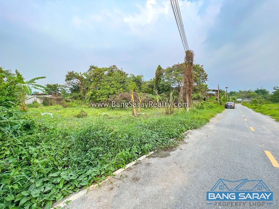 Land for Sale in Bang Saray Eastside (Soi Koonsuk Village) ที่ดิน  สำหรับขาย