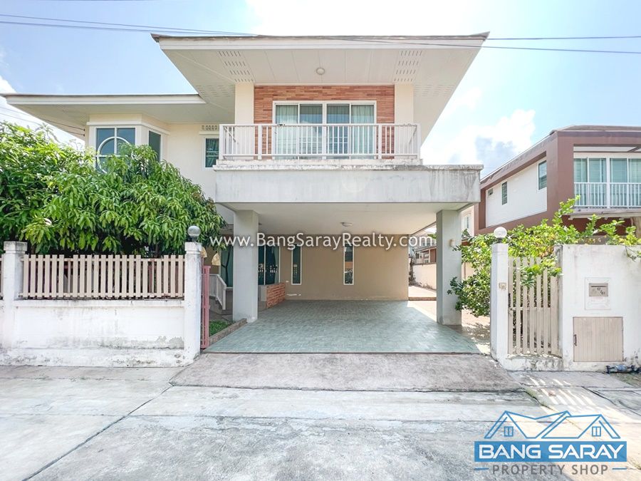 Two Story Corner plot for sale. Only 1.5km from the beach บ้าน  สำหรับขาย