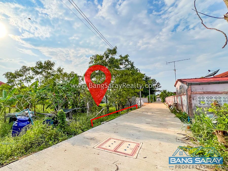 Land for Sale in Oceanside Bang Saray ที่ดิน  สำหรับขาย