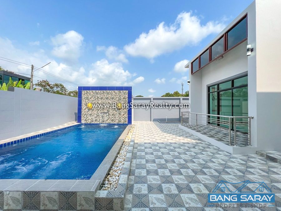 Luxury Pool Villa for Sale in Bang Saray (Brand new!) บ้าน  สำหรับขาย