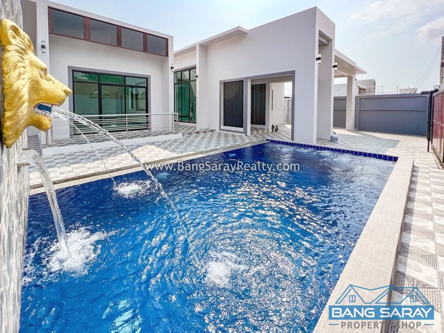 Luxury Pool Villa for Sale in Bang Saray (Brand new!) บ้าน  สำหรับขาย