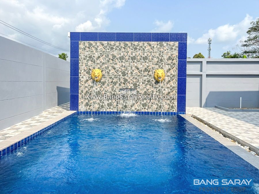 Luxury Pool Villa for Sale in Bang Saray (Brand new!) บ้าน  สำหรับขาย