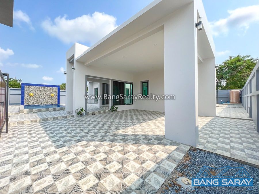 Luxury Pool Villa for Sale in Bang Saray (Brand new!) บ้าน  สำหรับขาย