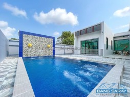 ขาย Pool Villa บ้านใหม่แกะกล่อง บางเสร่ - 3 ห้องนอนบ้านสำหรับขายในบางเสร่, นาจอมเทียน