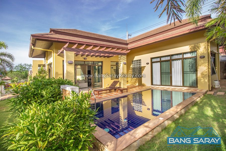 Pool Villa for Rent, 5 minutes to Bang Saray Beach บ้าน  สำหรับเช่า