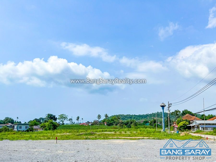 6 Rai of Land for sale, 3Km from Bang Saray Beach ที่ดิน  สำหรับขาย