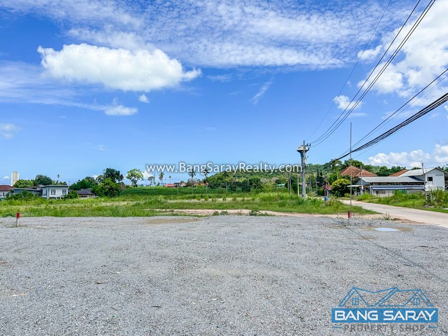 6 Rai of Land for sale, 3Km from Bang Saray Beach ที่ดิน  สำหรับขาย