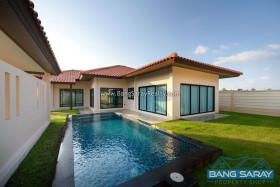 ขายบ้านใหม่ Pool Villa สไตล์รีสอร์ท ห้วยใหญ่พัทยา - 3 ห้องนอนบ้านสำหรับขายในห้วยใหญ่, นาจอมเทียน