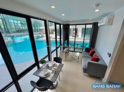 Pool Access คอนโดให้เช่า พร้อมเฟอร์ บางเสร่ - 1 ห้องนอนคอนโดสำหรับเช่าในบางเสร่, นาจอมเทียน