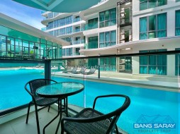 Pool Access คอนโดให้เช่า พร้อมเฟอร์ บางเสร่ - 1 ห้องนอนคอนโดสำหรับเช่าในบางเสร่, นาจอมเทียน