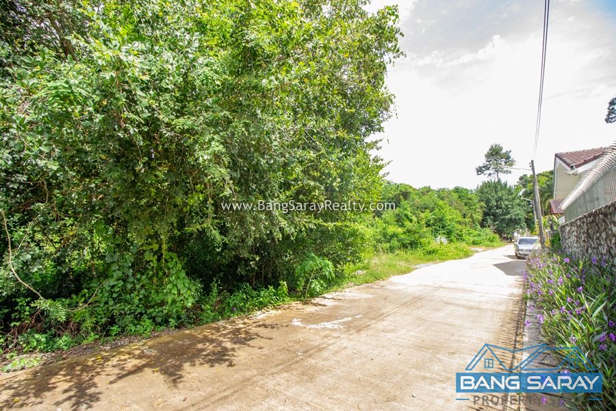 138tw Plot of Land for Sale in Bang Saray Beachside ที่ดิน  สำหรับขาย