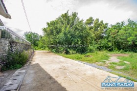 ขายที่ดิน 138ตรว. ฝั่งทะเลใจกลางบางเสร่ แปลงมุม - ที่ดินสำหรับขายในบางเสร่, นาจอมเทียน