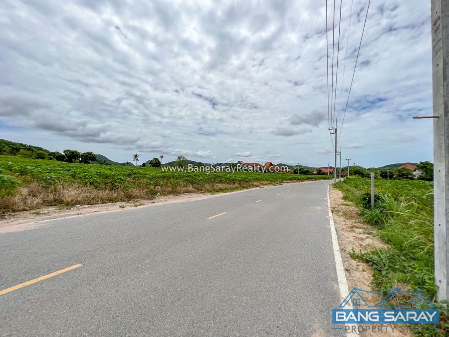 14 & 15 Rai of Land for Sale, Bang Saray near 332 Road ที่ดิน  สำหรับขาย