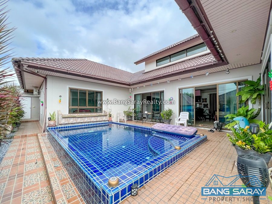 Luxury Pool Villa for Sale in Bang Saray บ้าน  สำหรับขาย