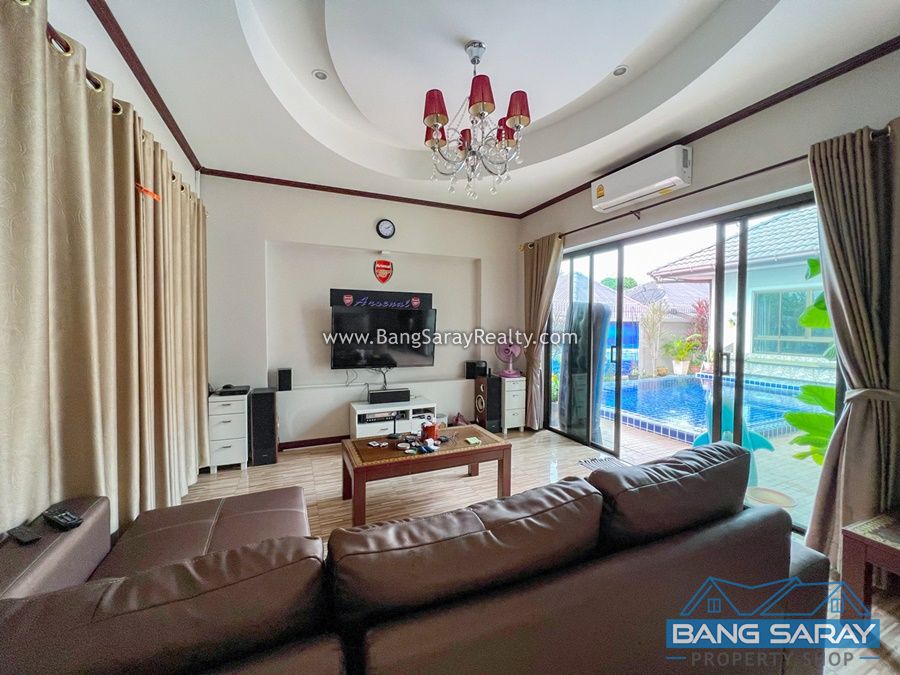 Luxury Pool Villa for Sale in Bang Saray บ้าน  สำหรับขาย