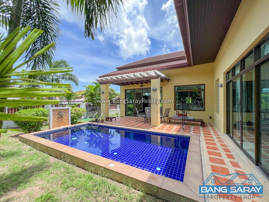 Pool Villa for Rent, 5 minutes to Bang Saray Beach บ้าน  สำหรับเช่า