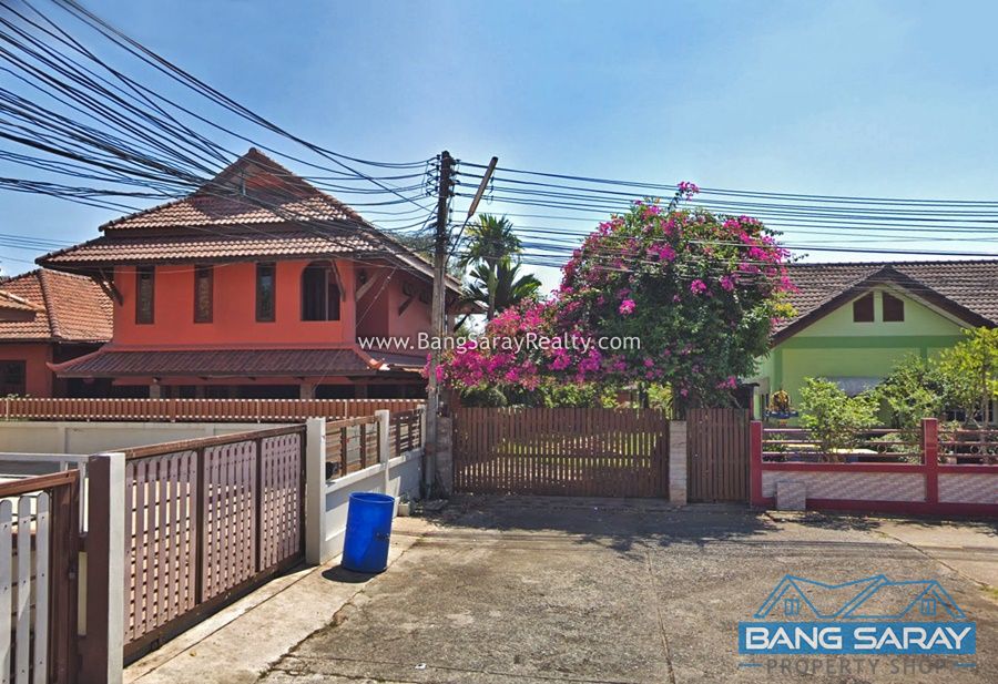 Two Storey house for sale, 400m. from Sukhumvit rd. บ้าน  สำหรับขาย