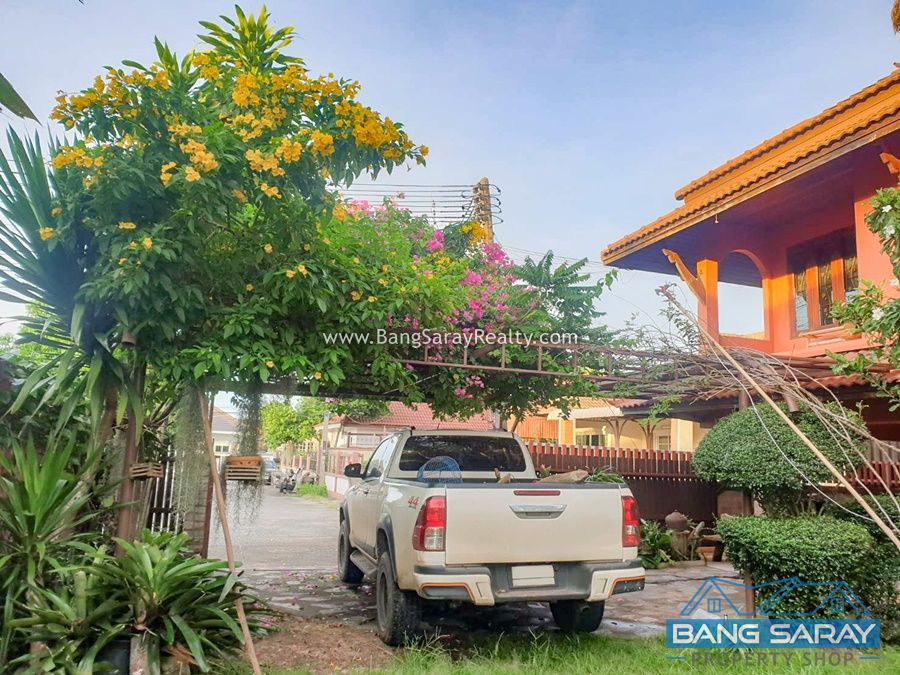 Two Storey house for sale, 400m. from Sukhumvit rd. บ้าน  สำหรับขาย