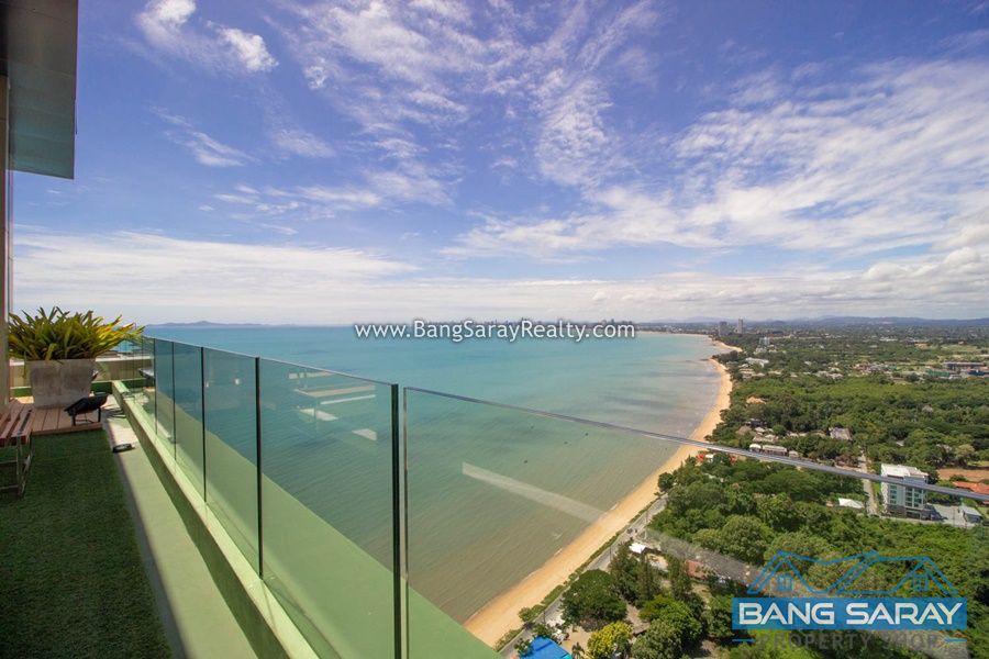 Beach Front Condo for Sale, Corner unit Fl. 33 คอนโด  สำหรับขาย