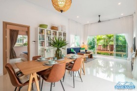 Pool Villa บ้านสวยตกแต่งสไตล์บาหลี พร้อมเฟอร์ - 3 ห้องนอนบ้านสำหรับขายในนาจอมเทียน, นาจอมเทียน