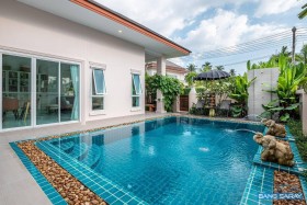 Pool Villa บ้านสวยตกแต่งสไตล์บาหลี พร้อมเฟอร์ - 3 ห้องนอนบ้านสำหรับขายในนาจอมเทียน, นาจอมเทียน