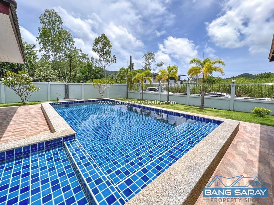  Beachside, Private Pool Villa for Sale in Bang Saray บ้าน  สำหรับขาย