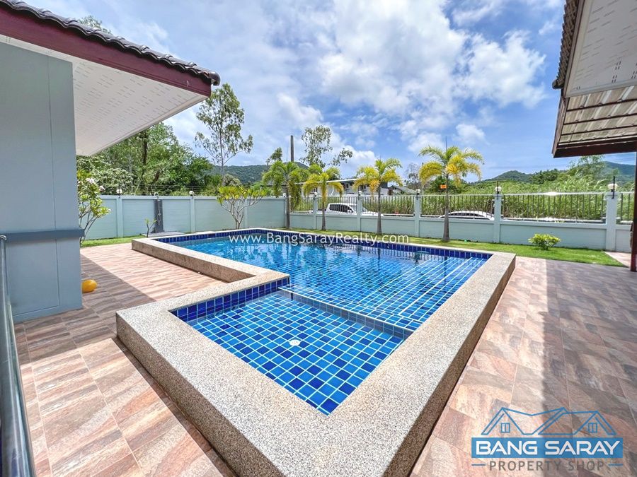  Beachside, Private Pool Villa for Sale in Bang Saray บ้าน  สำหรับขาย