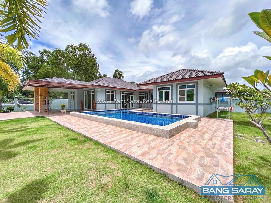  Beachside, Private Pool Villa for Sale in Bang Saray บ้าน  สำหรับขาย