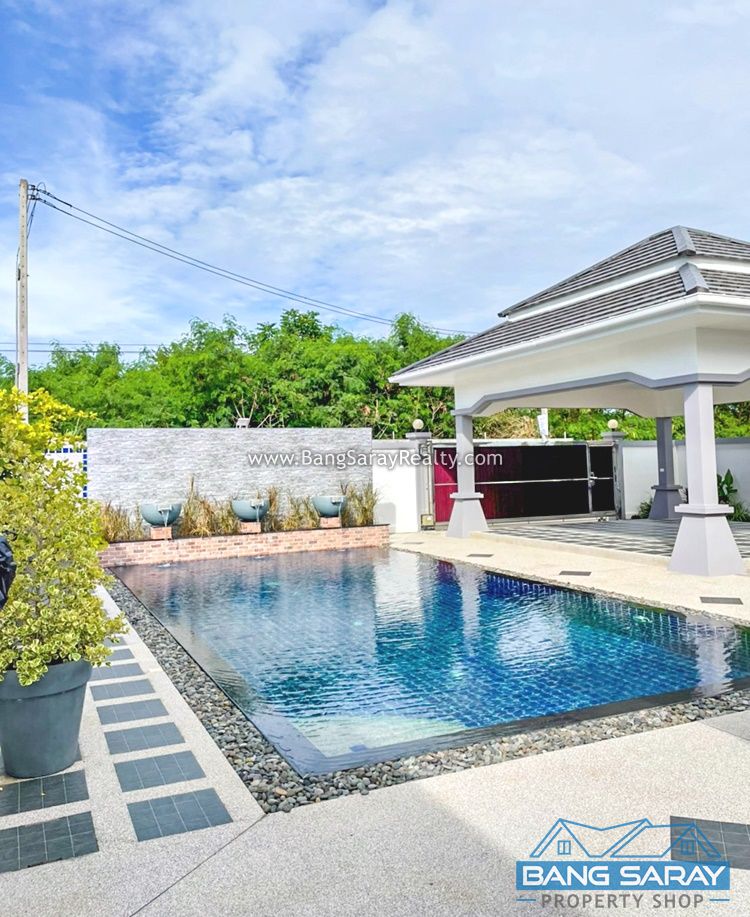 Pool Villa for Sale in Bang Saray บ้าน  สำหรับขาย
