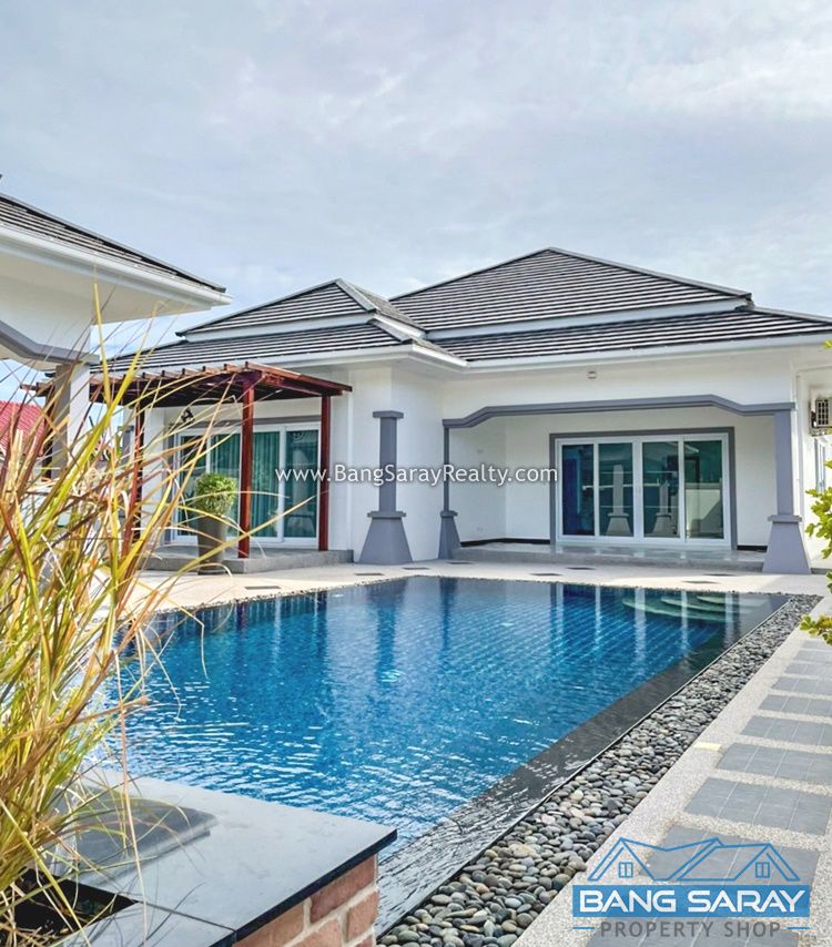Pool Villa for Sale in Bang Saray บ้าน  สำหรับขาย