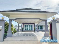 บ้านเดี่ยว พร้อมสระว่ายน้ำใกล้ทะเล บางเสร่ - 3 ห้องนอนบ้านสำหรับขายในบางเสร่, นาจอมเทียน