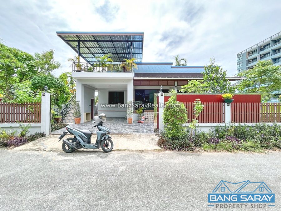 Private House for Sale & Rent in Beachside Bang Saray บ้าน  สำหรับขาย