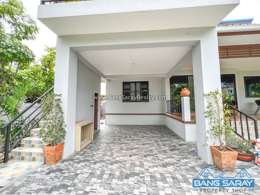 Private House for Sale & Rent in Beachside Bang Saray บ้าน  สำหรับขาย