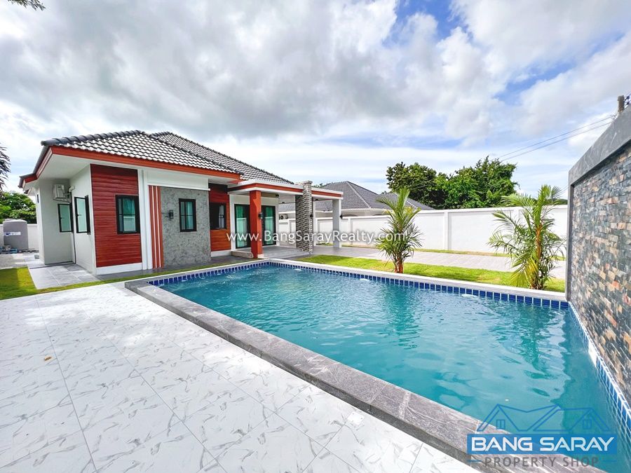  Brand new! Pool Villa for Sale in Bang Saray บ้าน  สำหรับขาย