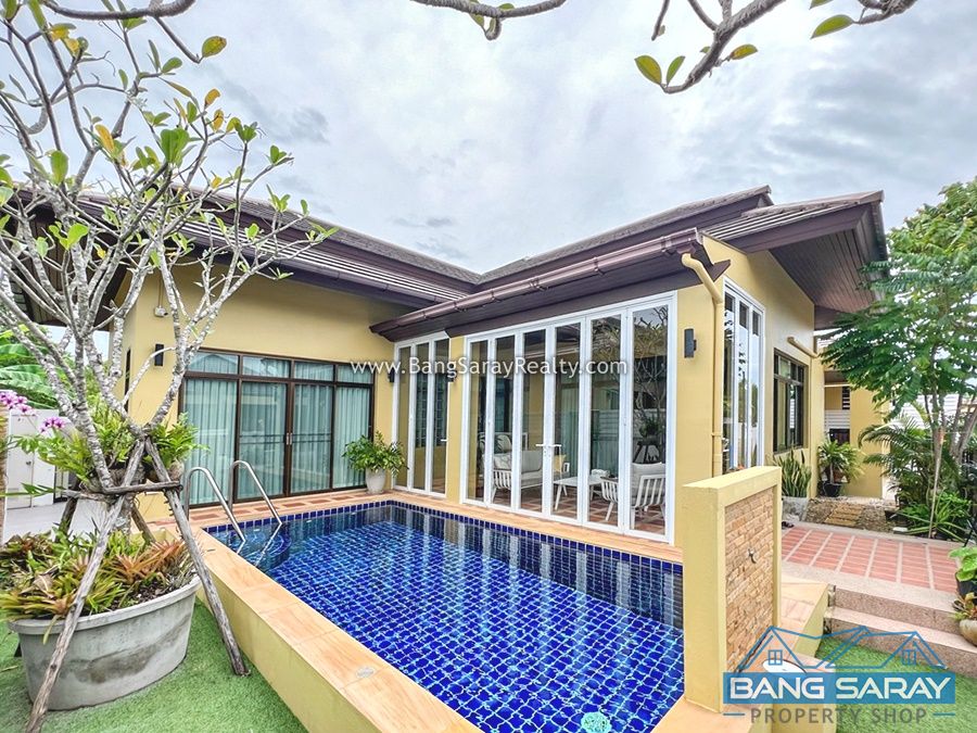 Pool Villa for Sale in Ocean Side Bang Saray บ้าน  สำหรับขาย