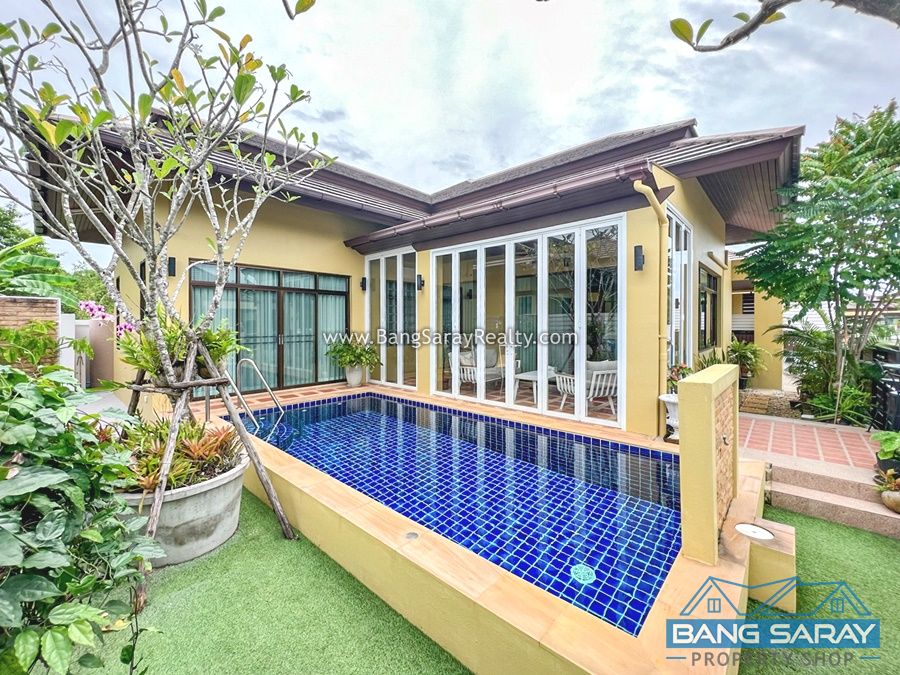 Pool Villa for Sale in Ocean Side Bang Saray บ้าน  สำหรับขาย