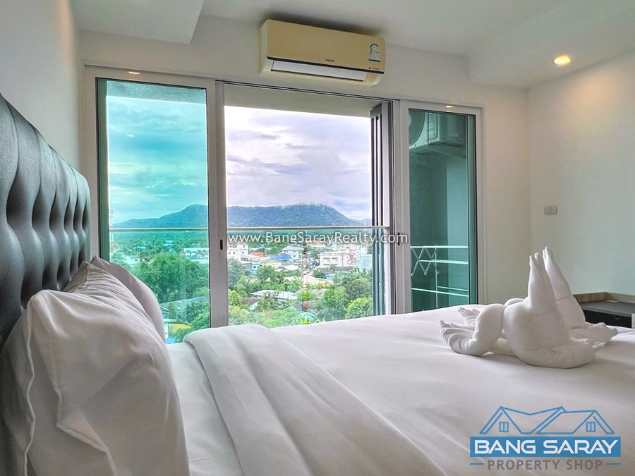 Sea & Mountain view Condo for Sale 250m to Beach FQ คอนโด  สำหรับขาย