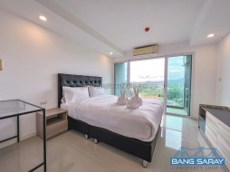 ขายคอนโด วิวทะเล & ภูเขา ห่างหาด 250ม. - สตูดิโอ ห้องนอนคอนโดสำหรับขายในบางเสร่, นาจอมเทียน