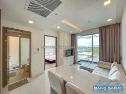 ให้เช่าคอนโด ติดหาดบางเสร่วิวทะเล - 1 ห้องนอนคอนโดสำหรับเช่าในบางเสร่, นาจอมเทียน