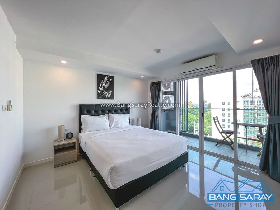 Beach side, 2 Bedrooms Sea view on Fl.8 คอนโด  สำหรับเช่า