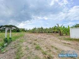 ขายที่ดินบางเสร่ฝั่งทะเล วิวเขา น้ำไม่ท่วม - ที่ดินสำหรับขายในบางเสร่, นาจอมเทียน