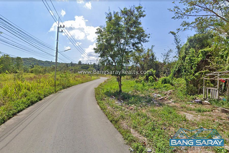 2 Rai 169 Sqw of Land for Sale in Bang Saray ที่ดิน  สำหรับขาย