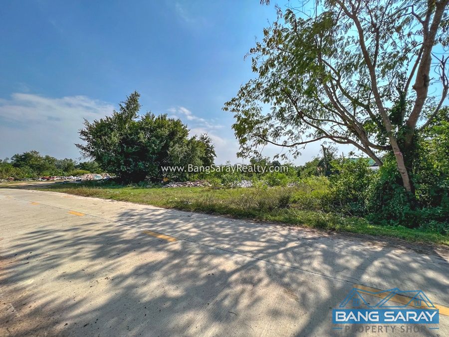 3 Rai 154 Sqw for Sale in Na Jomtien, 400m. from Motorway ที่ดิน  สำหรับขาย