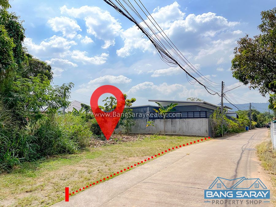 Land for Sale in Bang Saray Beachside  ที่ดิน  สำหรับขาย