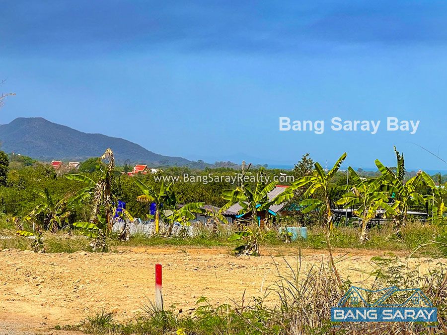 Sattahip Land for Sale  Sea & Mountain views. ที่ดิน  สำหรับขาย