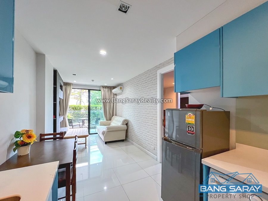 Condo for Rent, only 60m. to Bang Saray Beach คอนโด  สำหรับเช่า